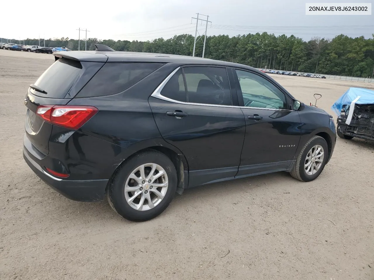 2018 Chevrolet Equinox Lt VIN: 2GNAXJEV8J6243002 Lot: 72142864