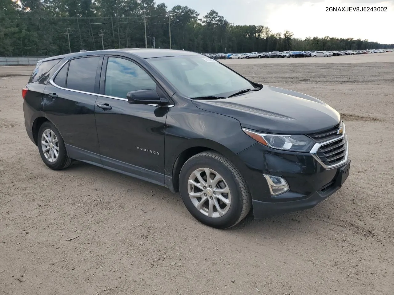 2018 Chevrolet Equinox Lt VIN: 2GNAXJEV8J6243002 Lot: 72142864