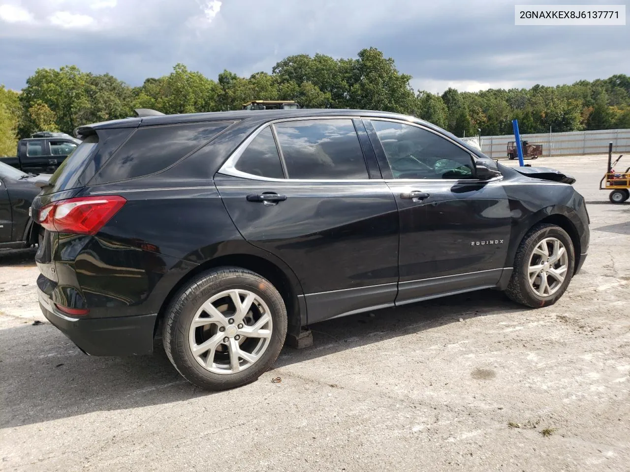 2018 Chevrolet Equinox Lt VIN: 2GNAXKEX8J6137771 Lot: 72148754