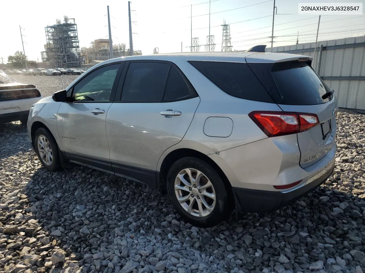 2018 Chevrolet Equinox Ls VIN: 2GNAXHEV3J6328547 Lot: 72167434