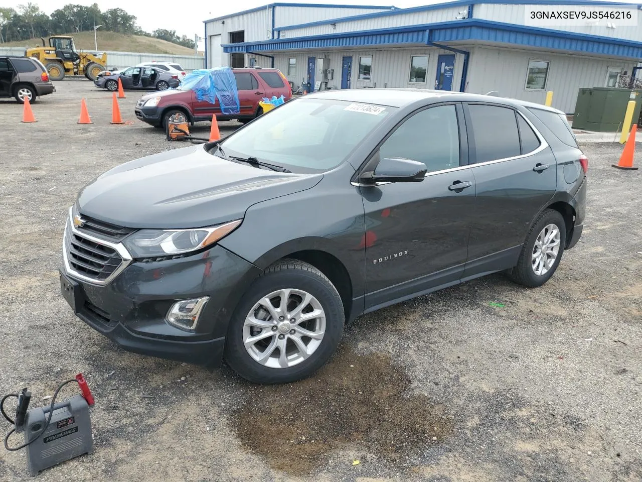 2018 Chevrolet Equinox Lt VIN: 3GNAXSEV9JS546216 Lot: 72213624