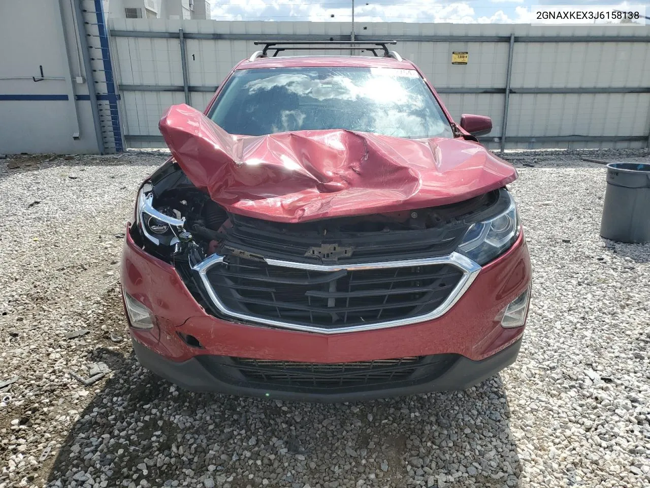 2018 Chevrolet Equinox Lt VIN: 2GNAXKEX3J6158138 Lot: 72272754