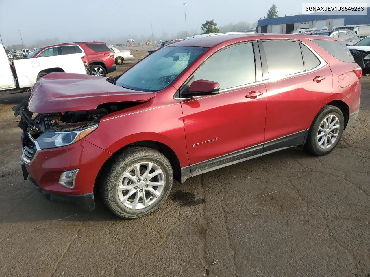 3GNAXJEV1JS545233 2018 Chevrolet Equinox Lt