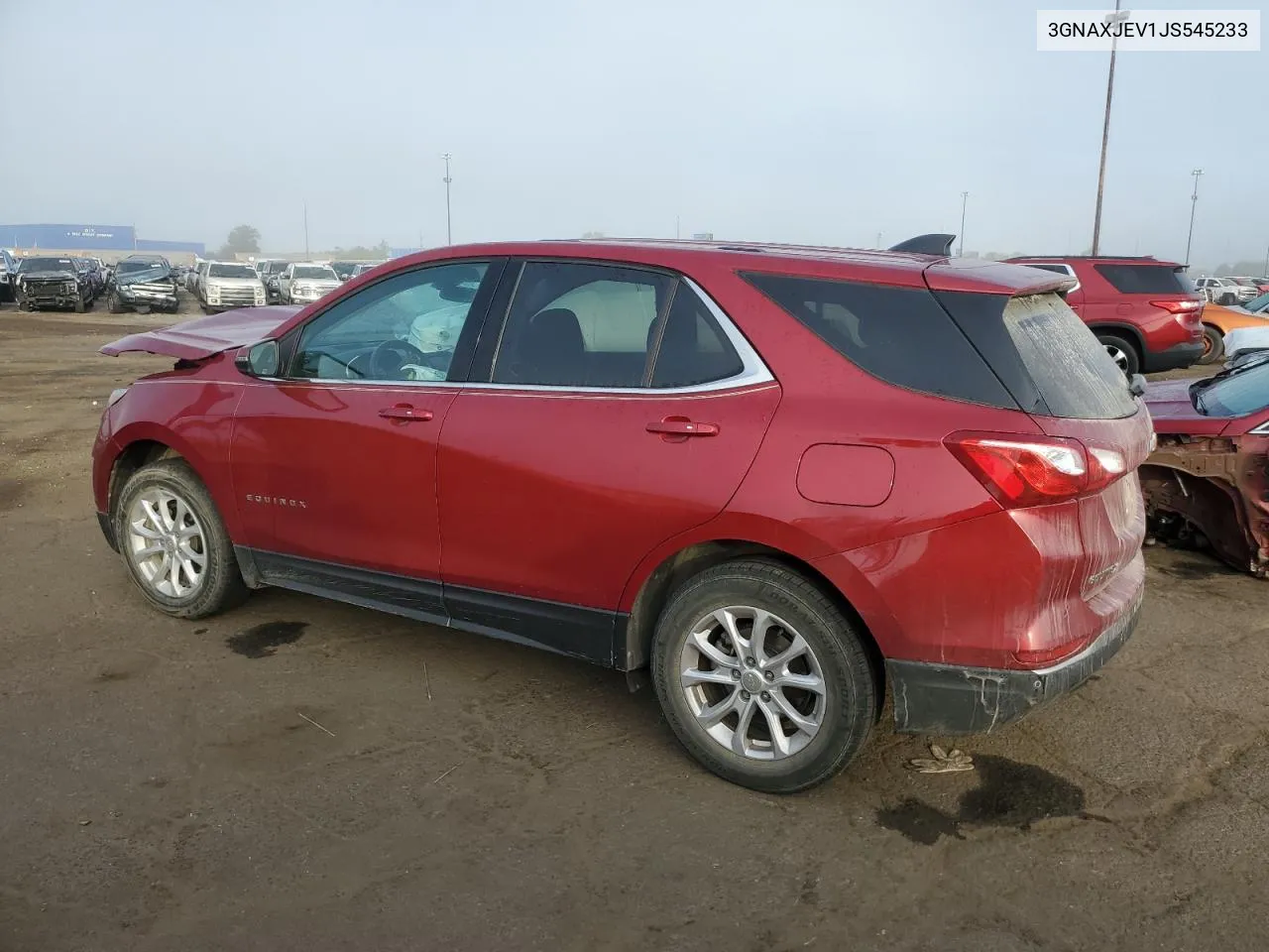 3GNAXJEV1JS545233 2018 Chevrolet Equinox Lt