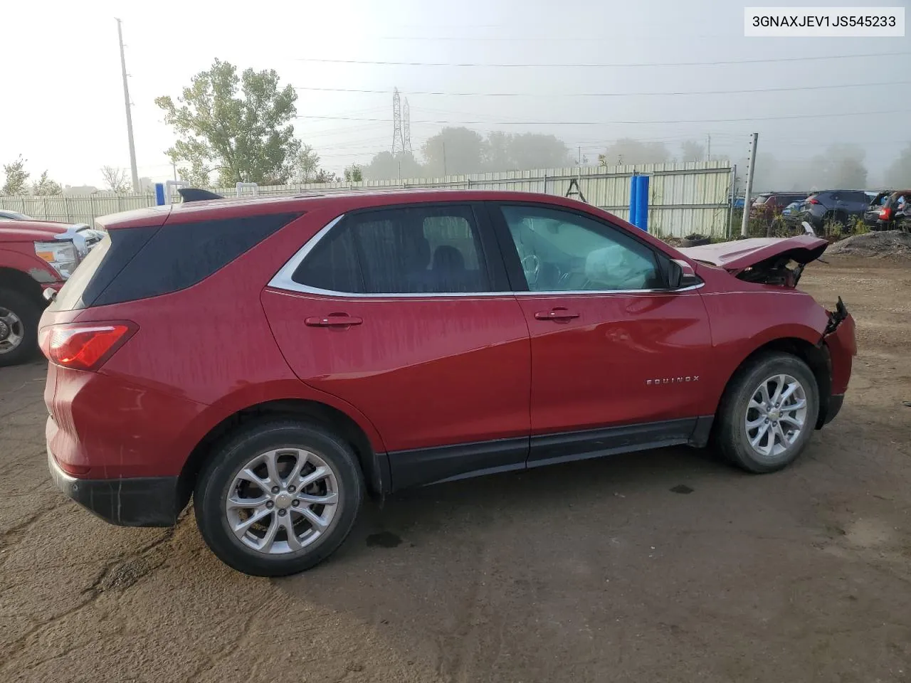 3GNAXJEV1JS545233 2018 Chevrolet Equinox Lt