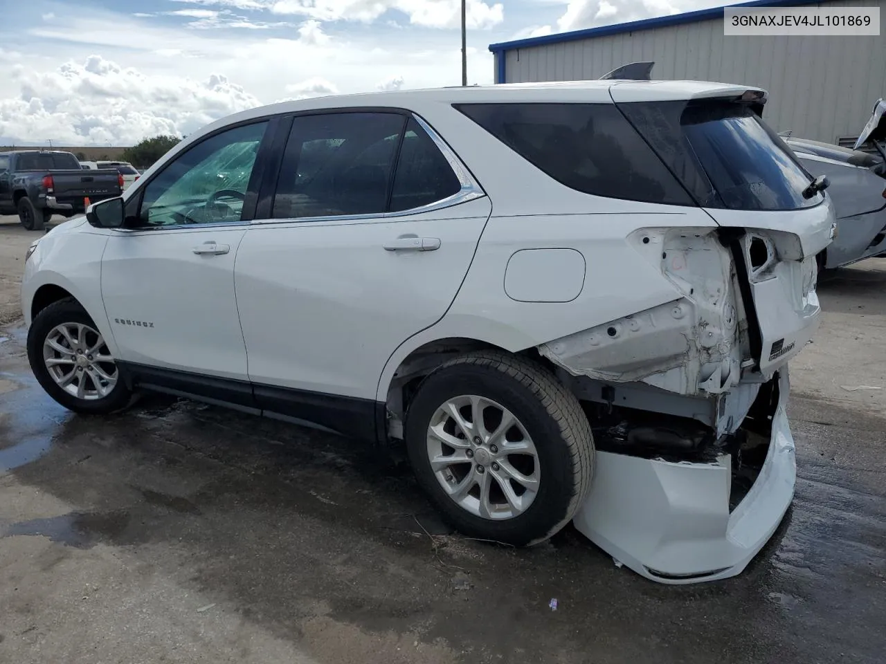 2018 Chevrolet Equinox Lt VIN: 3GNAXJEV4JL101869 Lot: 72566684