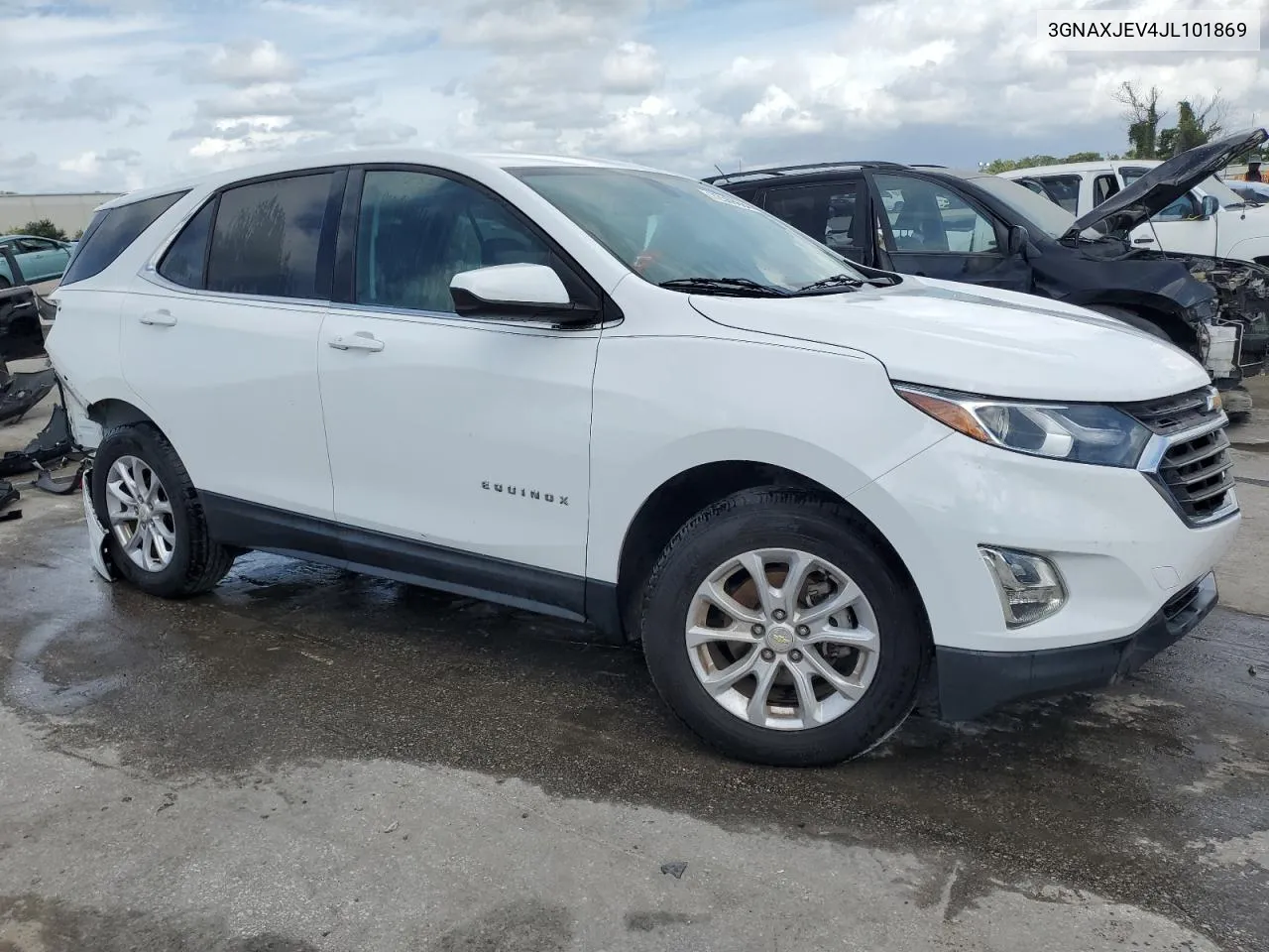 2018 Chevrolet Equinox Lt VIN: 3GNAXJEV4JL101869 Lot: 72566684