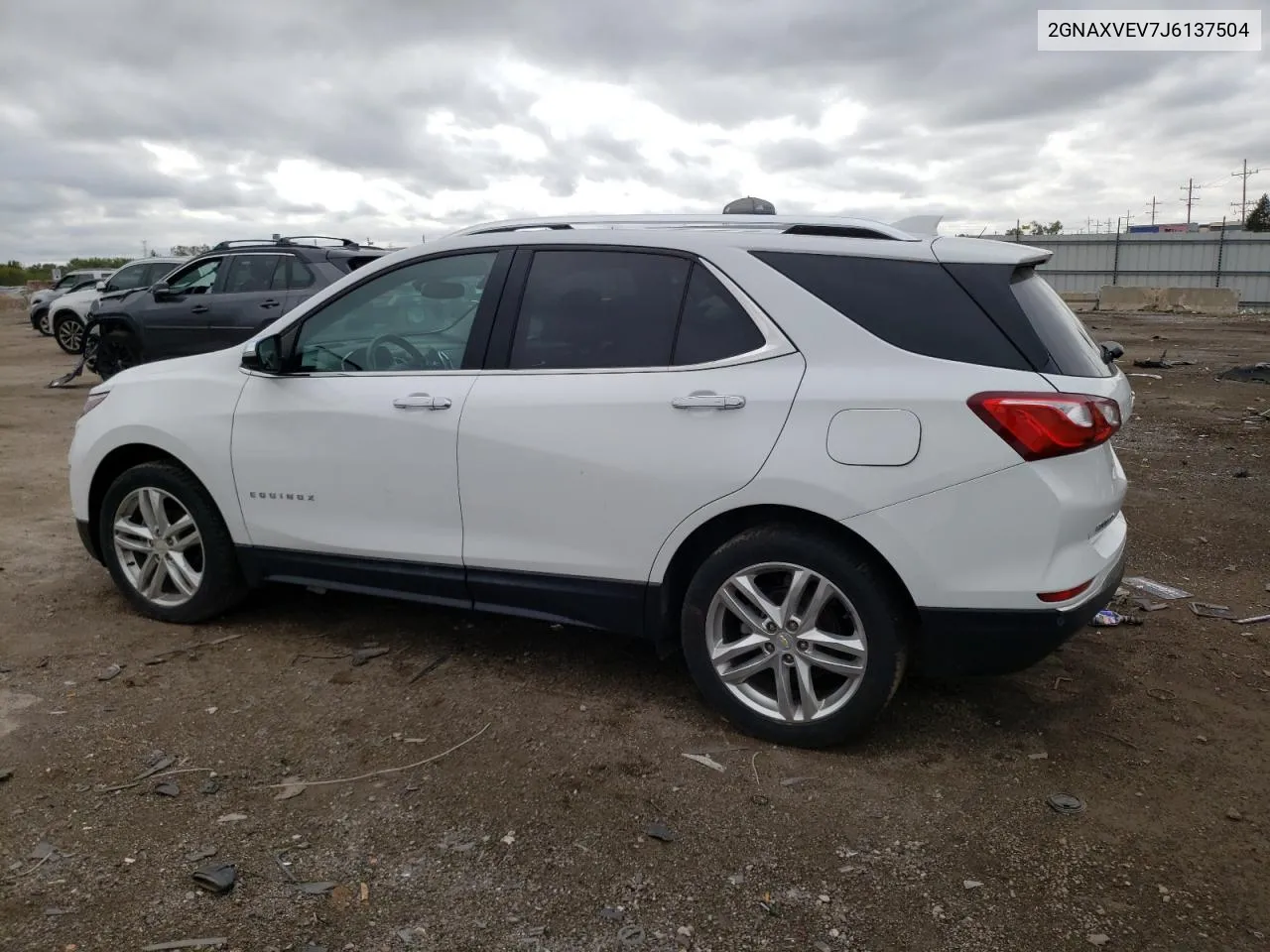 2018 Chevrolet Equinox Premier VIN: 2GNAXVEV7J6137504 Lot: 72569134