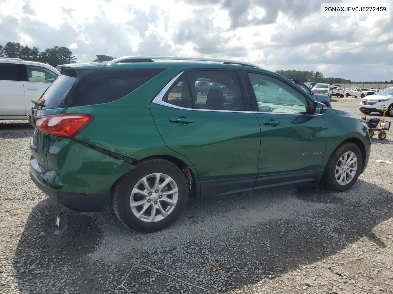 2018 Chevrolet Equinox Lt VIN: 2GNAXJEV0J6272459 Lot: 72574324