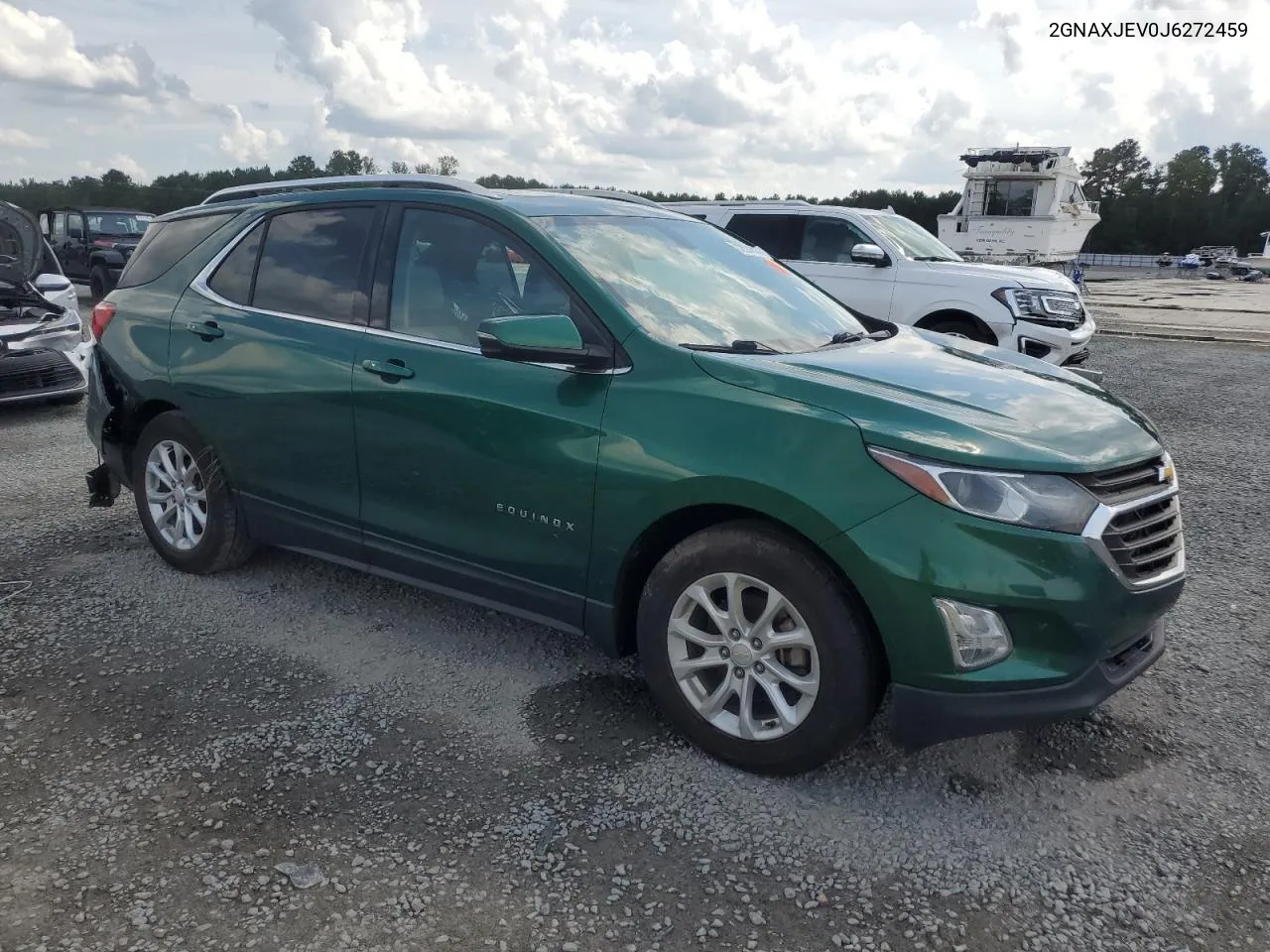 2018 Chevrolet Equinox Lt VIN: 2GNAXJEV0J6272459 Lot: 72574324