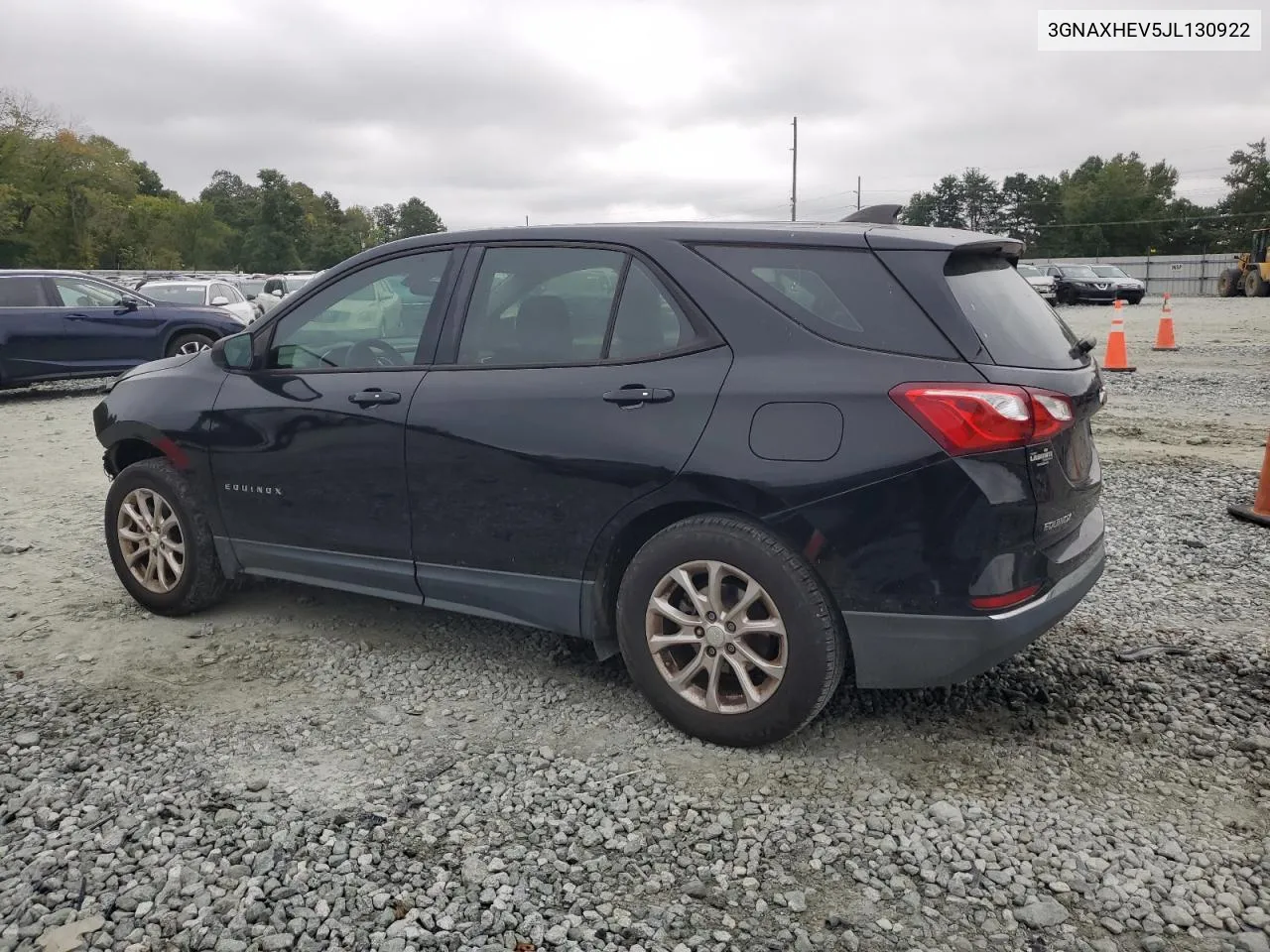 2018 Chevrolet Equinox Ls VIN: 3GNAXHEV5JL130922 Lot: 72583744