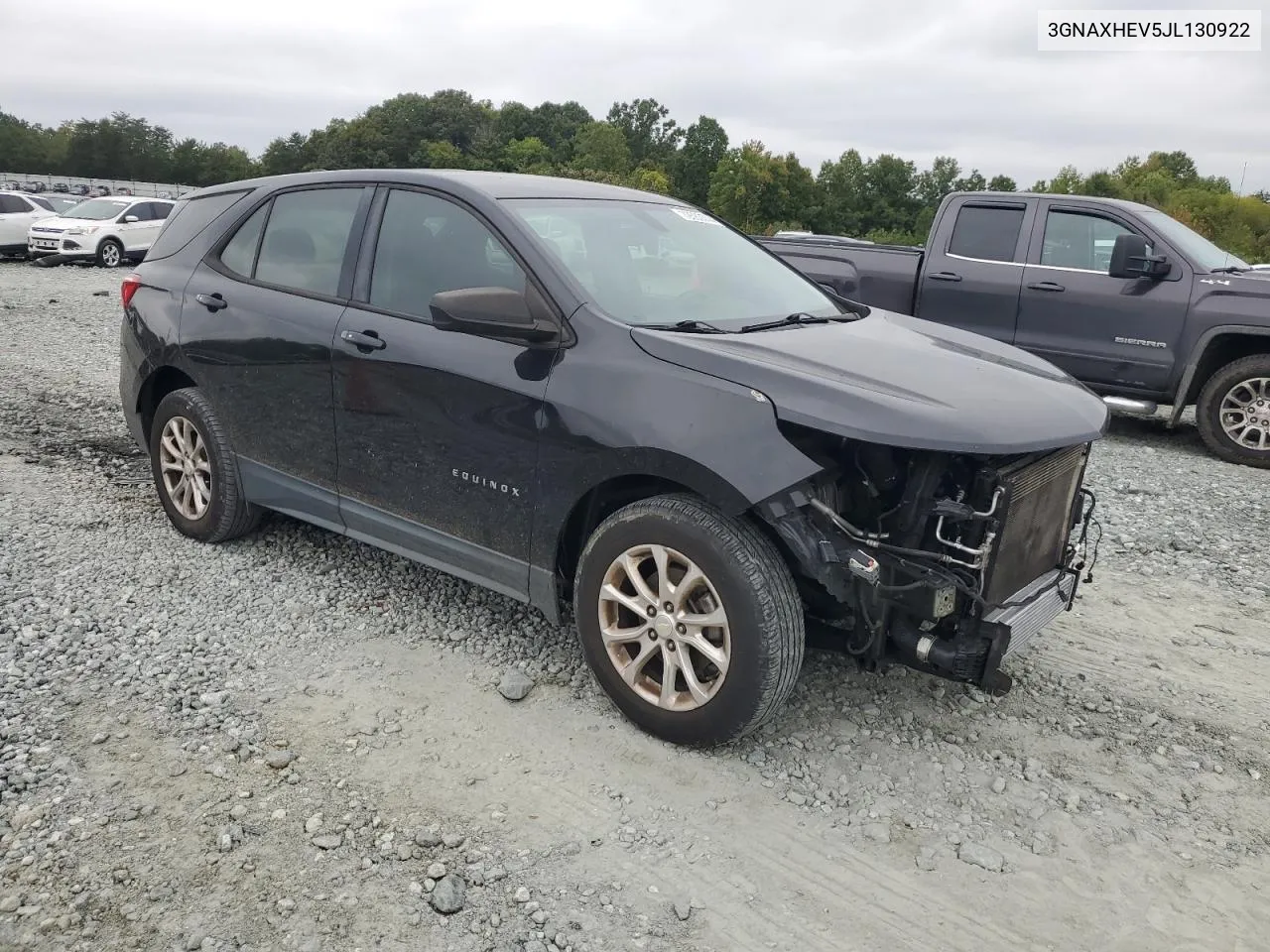 2018 Chevrolet Equinox Ls VIN: 3GNAXHEV5JL130922 Lot: 72583744