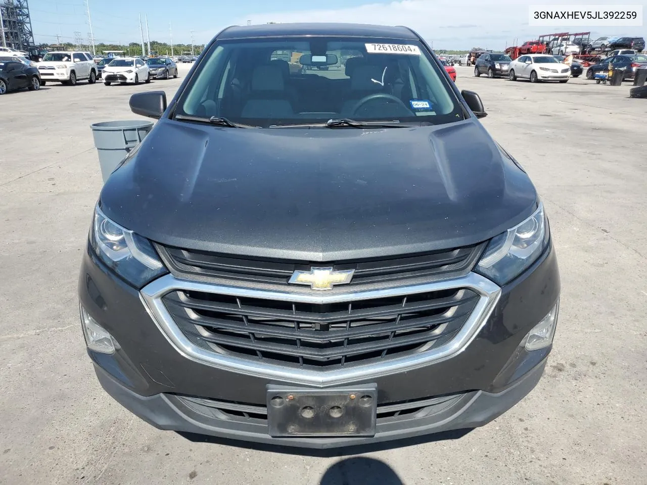 3GNAXHEV5JL392259 2018 Chevrolet Equinox Ls