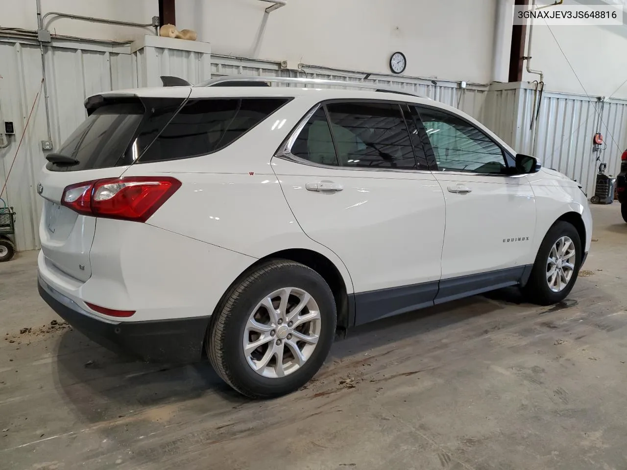 2018 Chevrolet Equinox Lt VIN: 3GNAXJEV3JS648816 Lot: 72675024