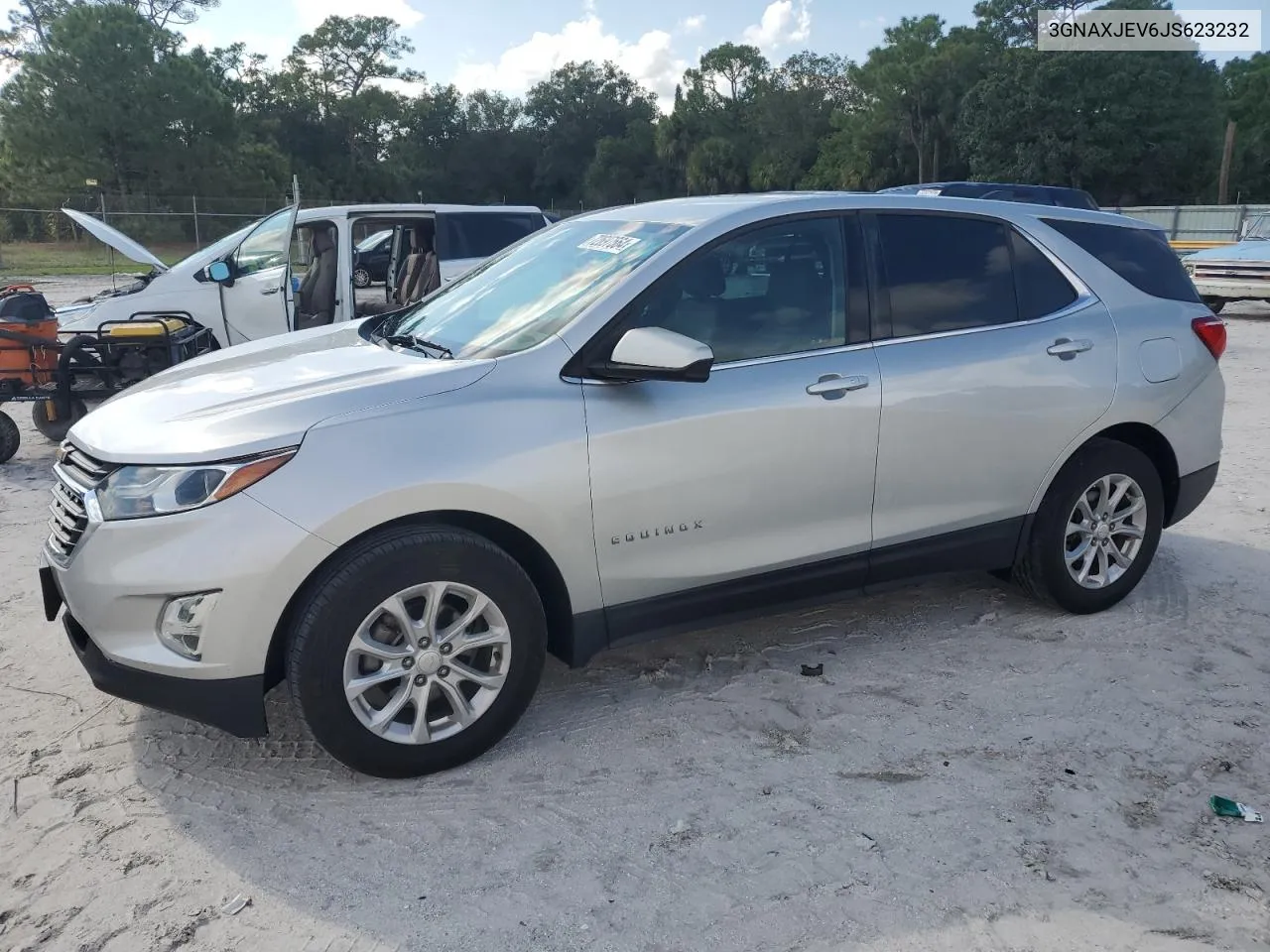 2018 Chevrolet Equinox Lt VIN: 3GNAXJEV6JS623232 Lot: 72697564