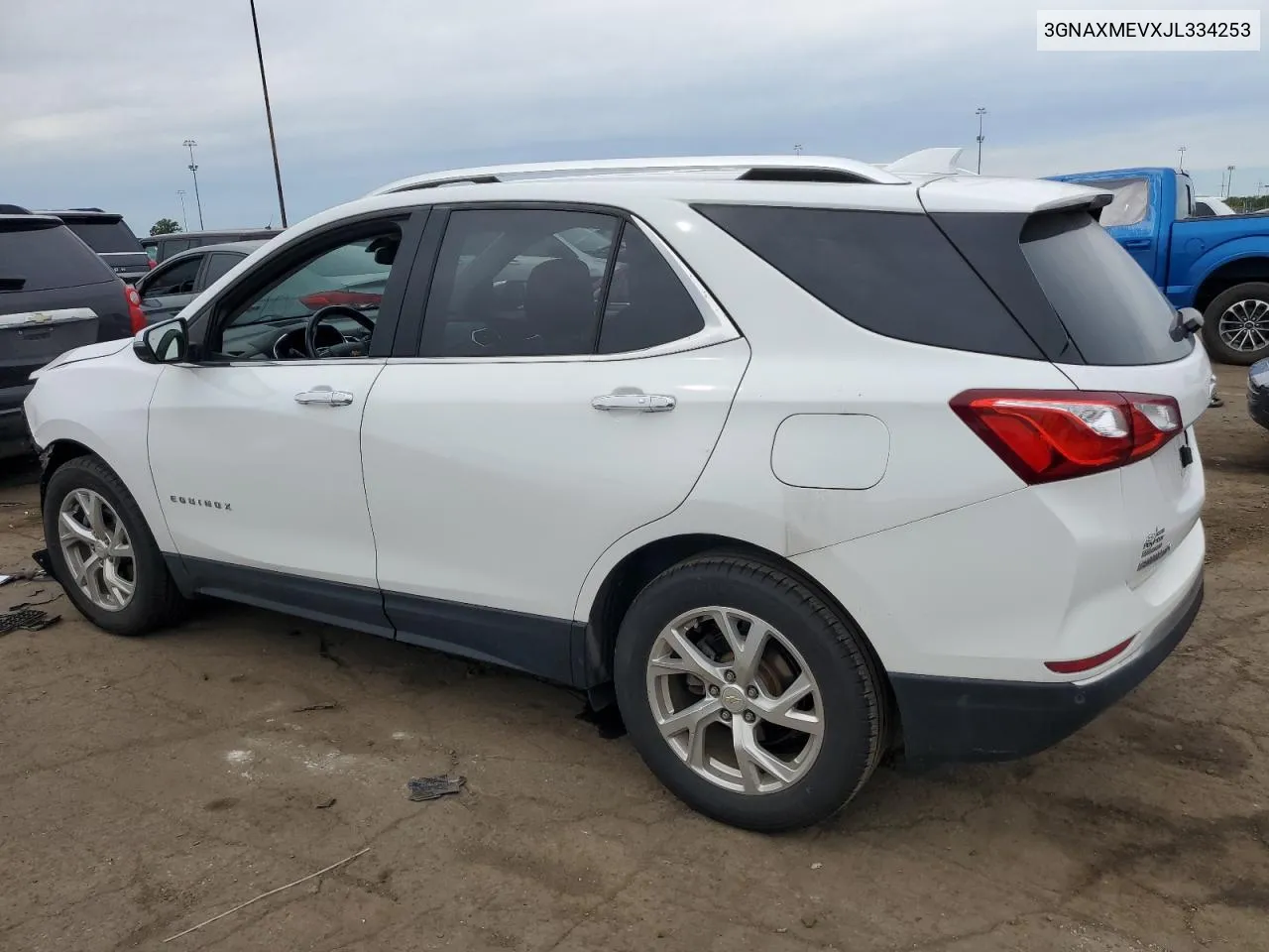 2018 Chevrolet Equinox Premier VIN: 3GNAXMEVXJL334253 Lot: 72737684