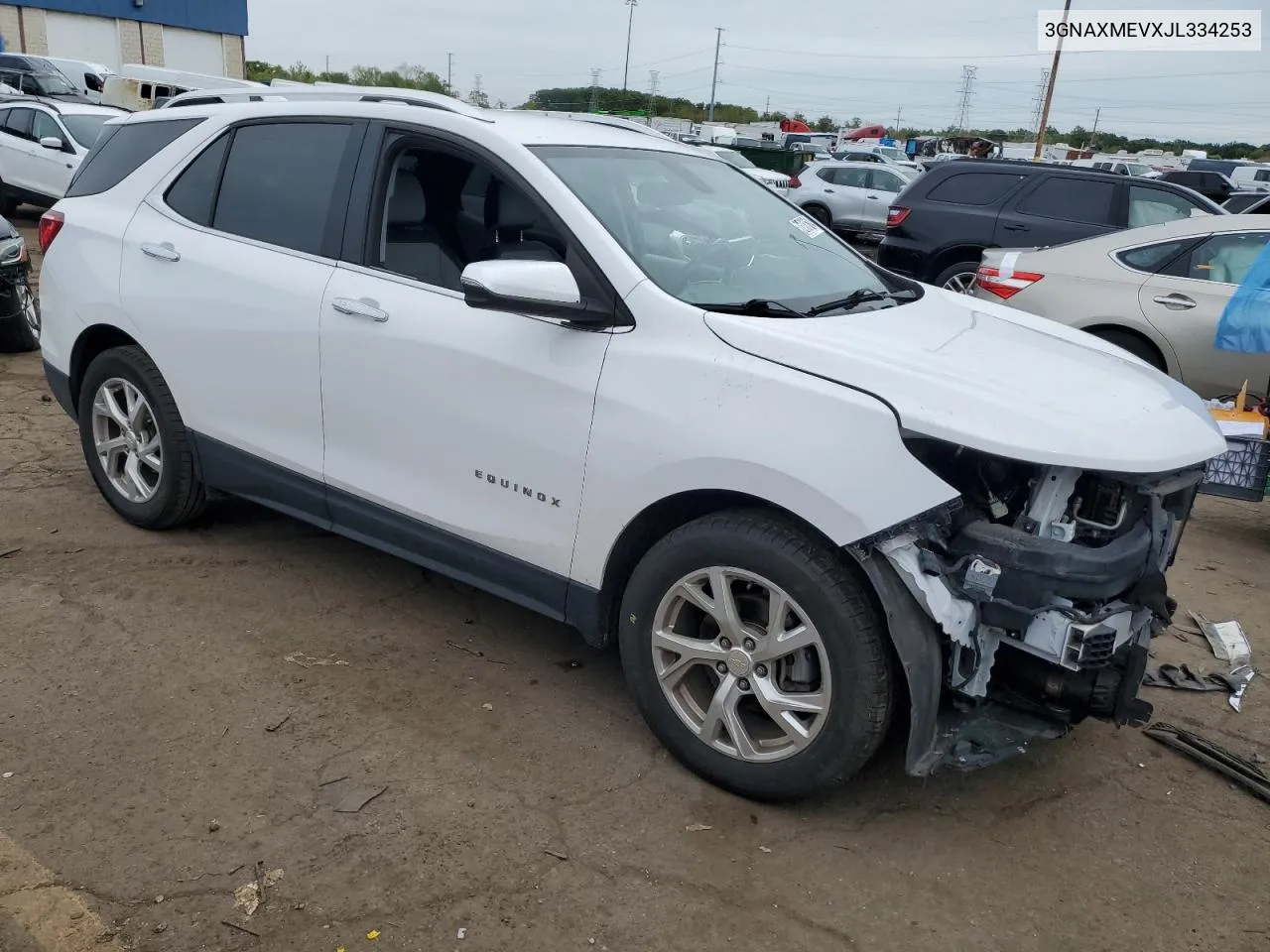 2018 Chevrolet Equinox Premier VIN: 3GNAXMEVXJL334253 Lot: 72737684