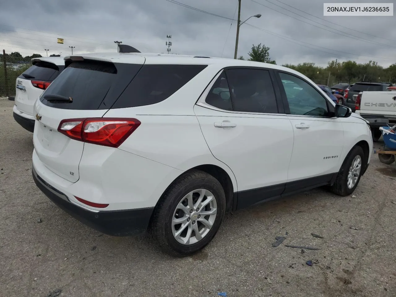 2018 Chevrolet Equinox Lt VIN: 2GNAXJEV1J6236635 Lot: 72742154