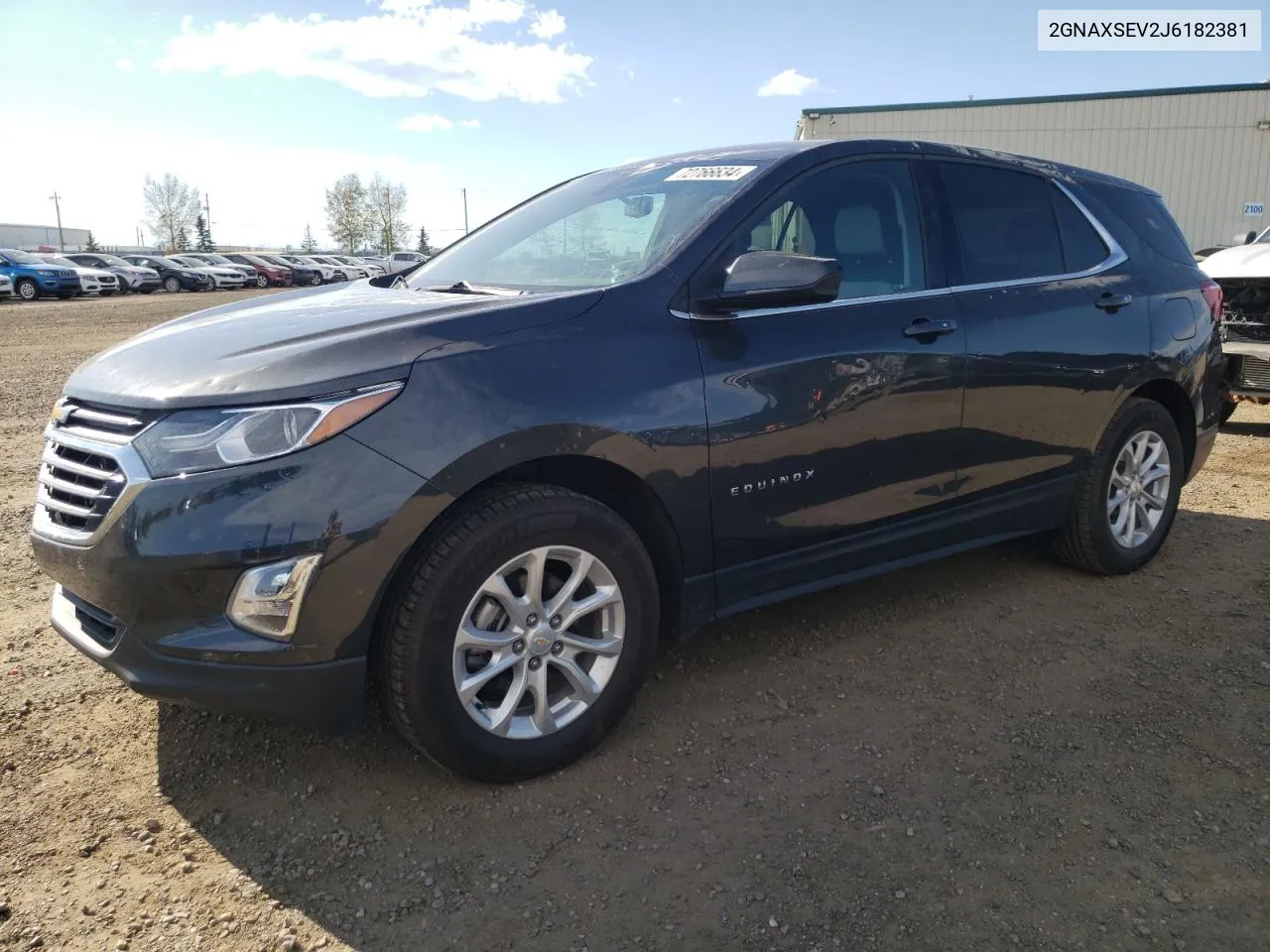 2GNAXSEV2J6182381 2018 Chevrolet Equinox Lt