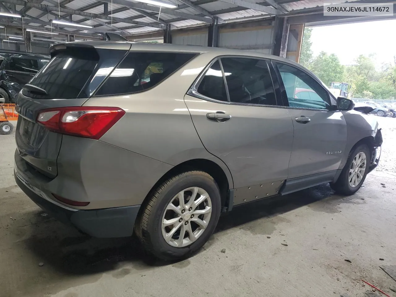 2018 Chevrolet Equinox Lt VIN: 3GNAXJEV6JL114672 Lot: 72789234