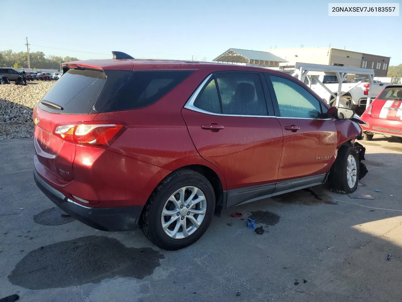 2018 Chevrolet Equinox Lt VIN: 2GNAXSEV7J6183557 Lot: 72798614