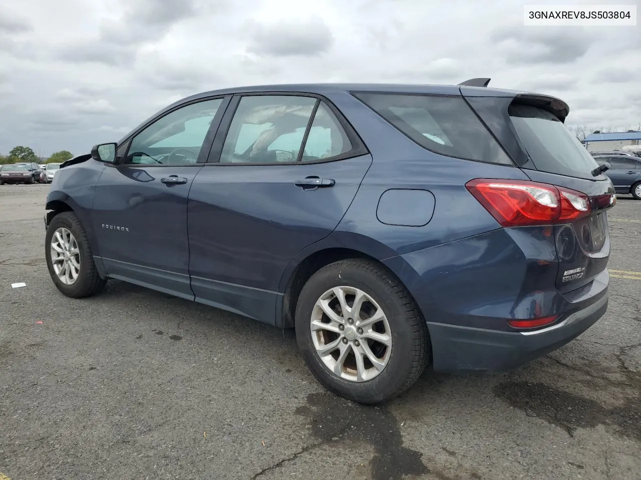 2018 Chevrolet Equinox Ls VIN: 3GNAXREV8JS503804 Lot: 72803994