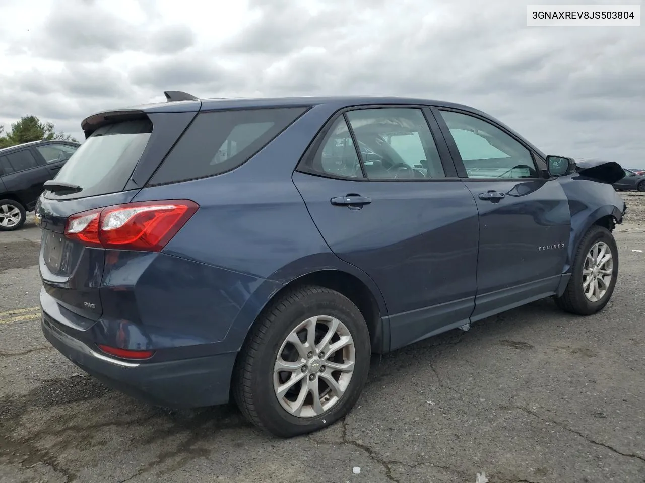 2018 Chevrolet Equinox Ls VIN: 3GNAXREV8JS503804 Lot: 72803994