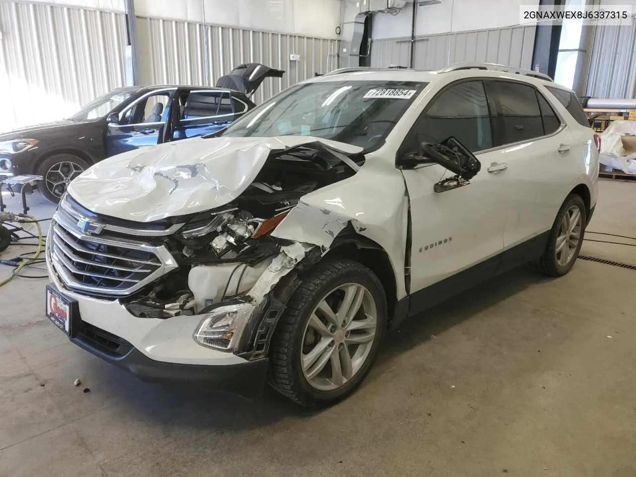 2018 Chevrolet Equinox Premier VIN: 2GNAXWEX8J6337315 Lot: 72818854