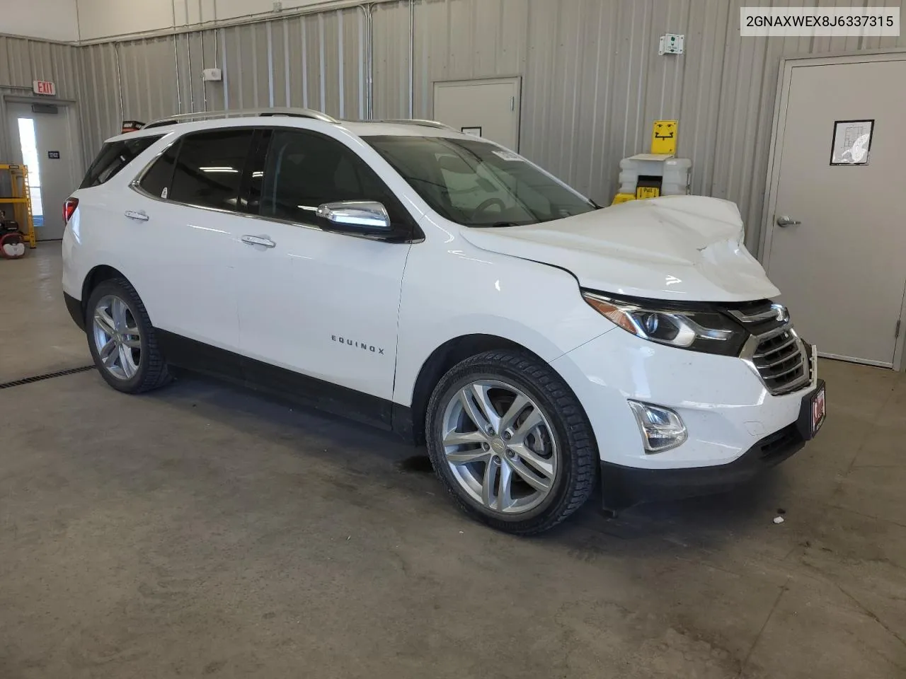 2018 Chevrolet Equinox Premier VIN: 2GNAXWEX8J6337315 Lot: 72818854