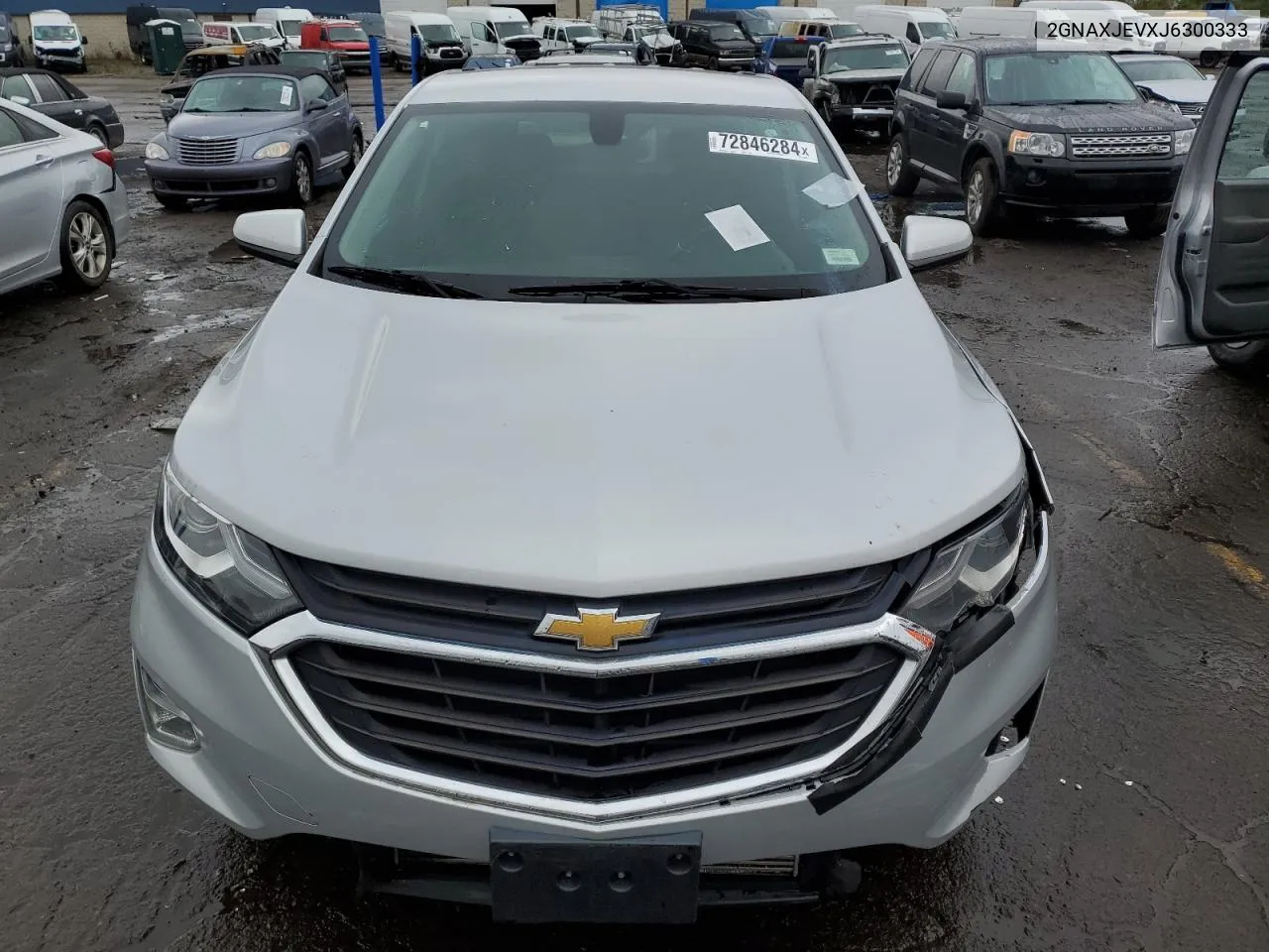 2018 Chevrolet Equinox Lt VIN: 2GNAXJEVXJ6300333 Lot: 72846284