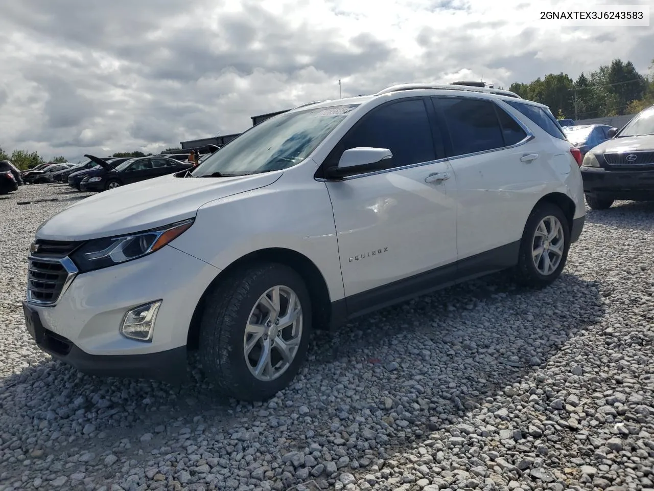 2GNAXTEX3J6243583 2018 Chevrolet Equinox Lt