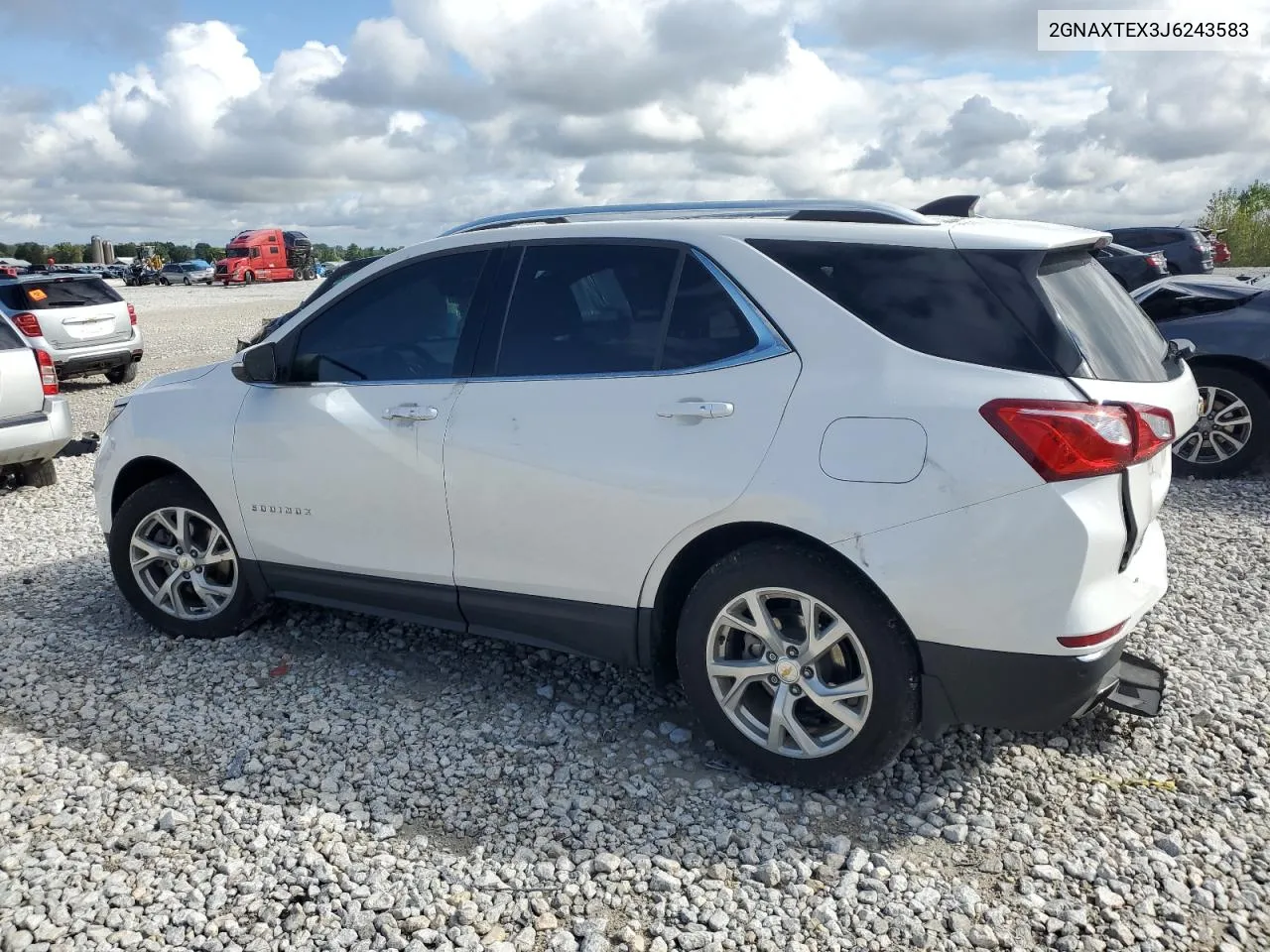 2GNAXTEX3J6243583 2018 Chevrolet Equinox Lt