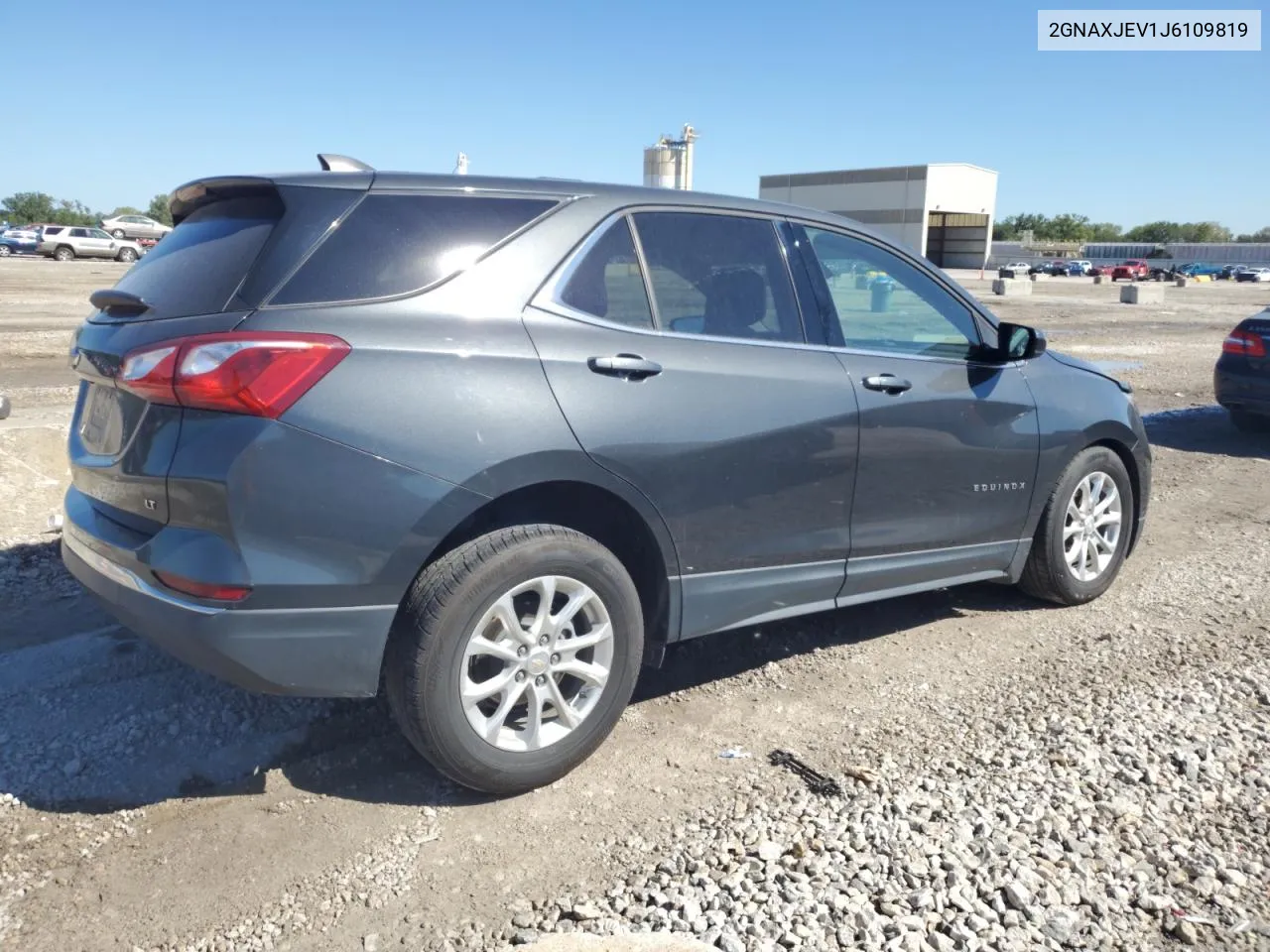 2018 Chevrolet Equinox Lt VIN: 2GNAXJEV1J6109819 Lot: 72856754