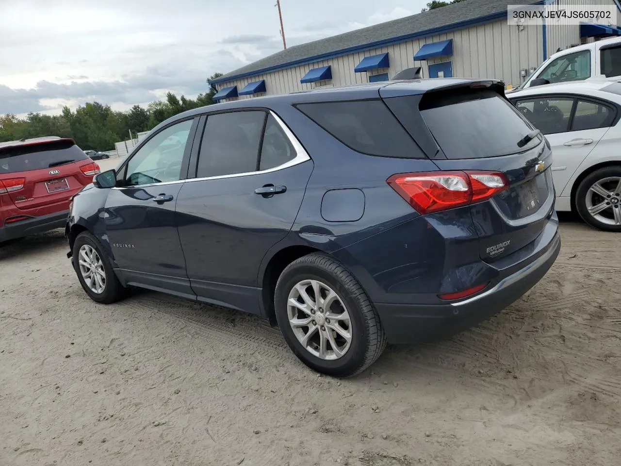 2018 Chevrolet Equinox Lt VIN: 3GNAXJEV4JS605702 Lot: 72857634