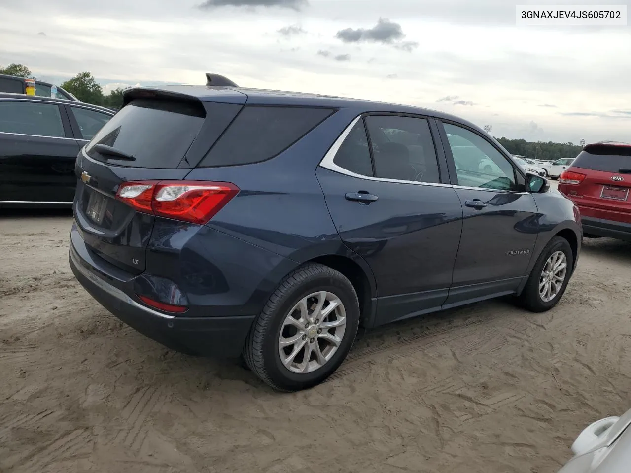 2018 Chevrolet Equinox Lt VIN: 3GNAXJEV4JS605702 Lot: 72857634