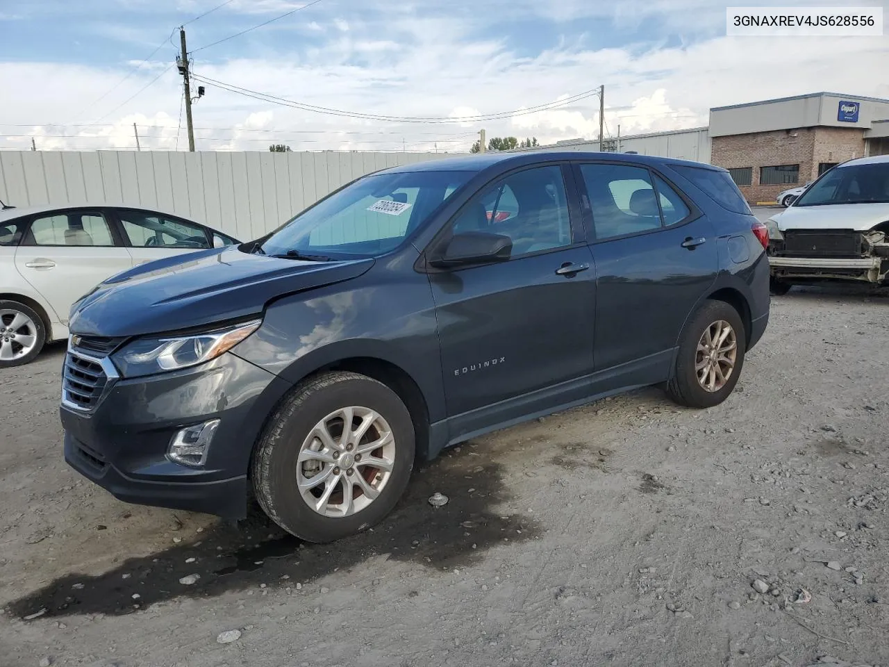 2018 Chevrolet Equinox Ls VIN: 3GNAXREV4JS628556 Lot: 72860654