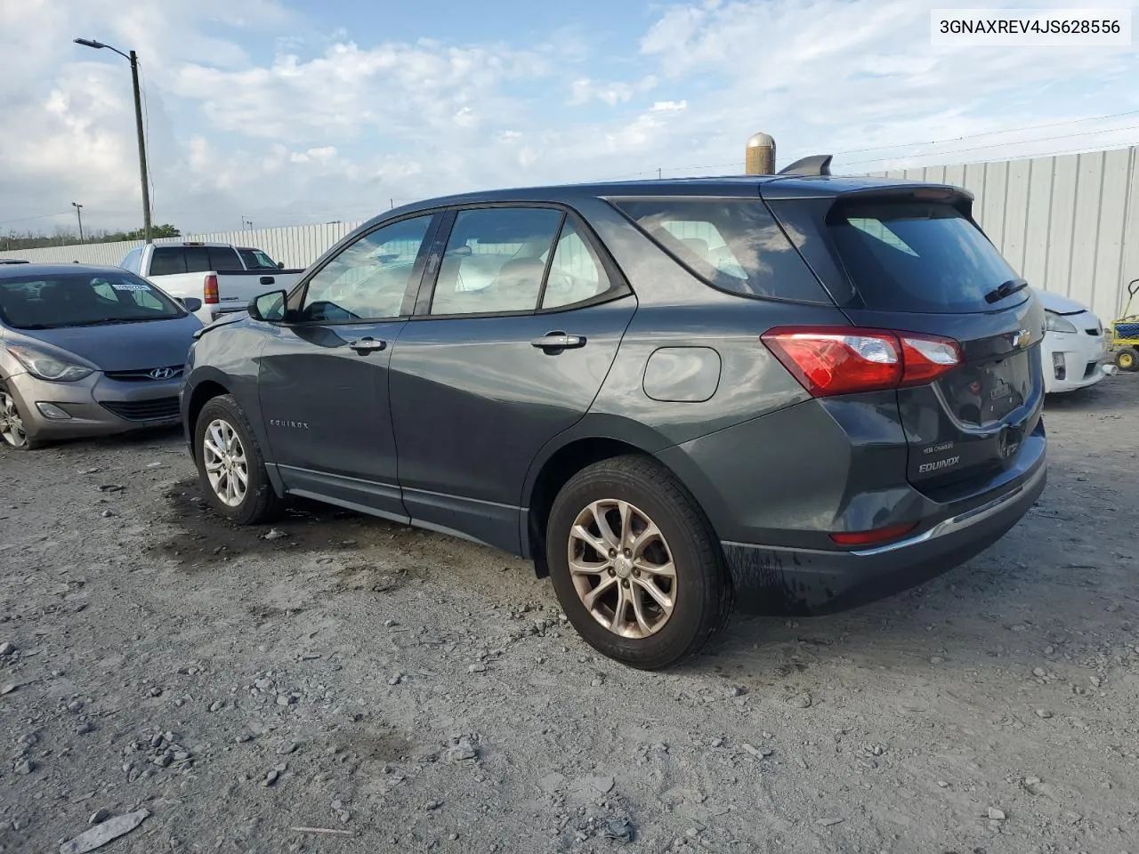 2018 Chevrolet Equinox Ls VIN: 3GNAXREV4JS628556 Lot: 72860654