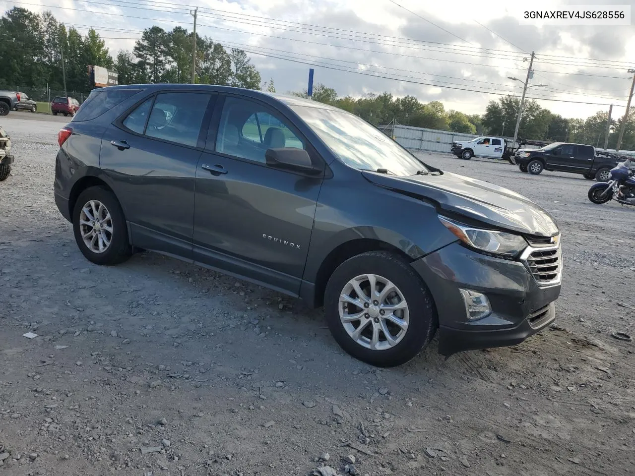 2018 Chevrolet Equinox Ls VIN: 3GNAXREV4JS628556 Lot: 72860654