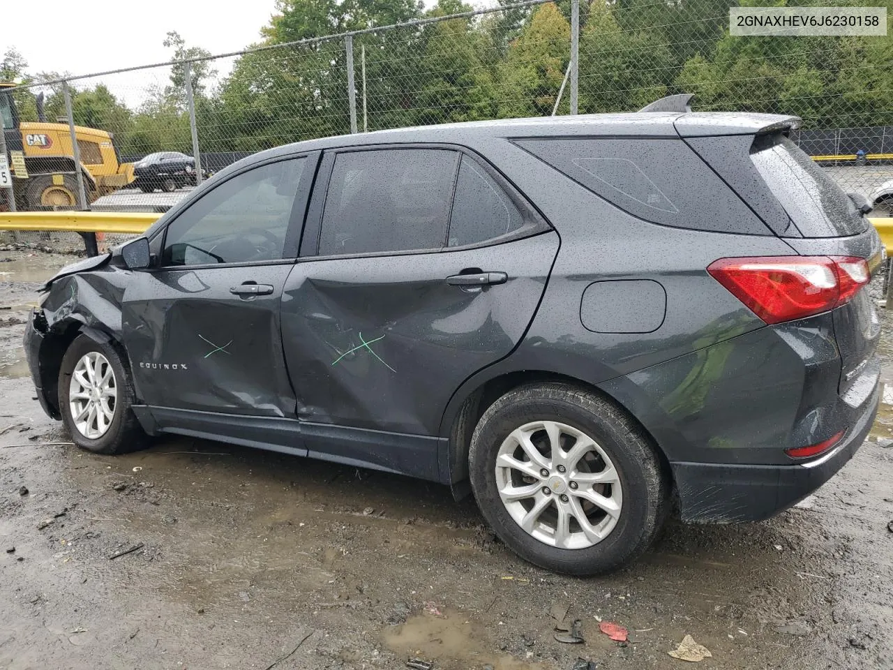 2018 Chevrolet Equinox Ls VIN: 2GNAXHEV6J6230158 Lot: 72917594