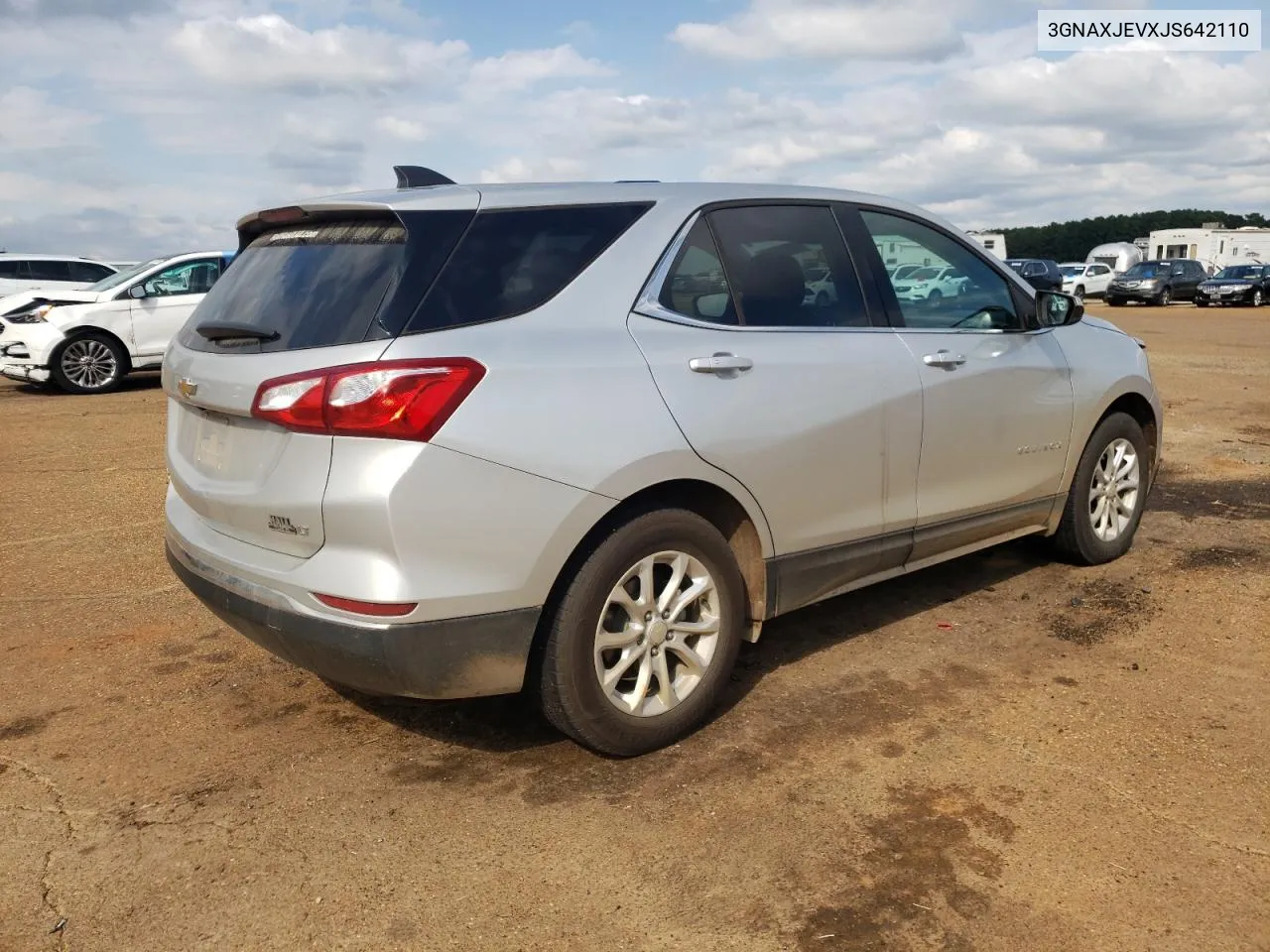 2018 Chevrolet Equinox Lt VIN: 3GNAXJEVXJS642110 Lot: 72922224