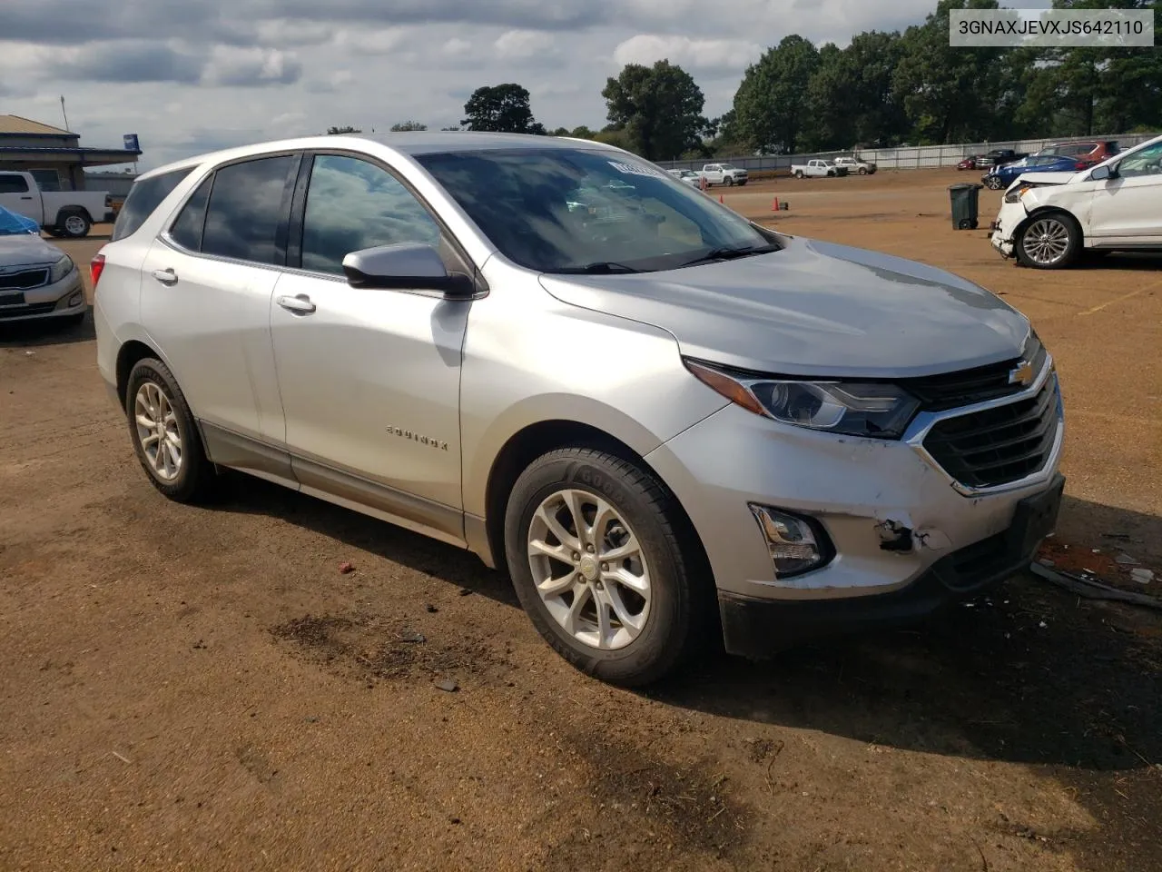 2018 Chevrolet Equinox Lt VIN: 3GNAXJEVXJS642110 Lot: 72922224