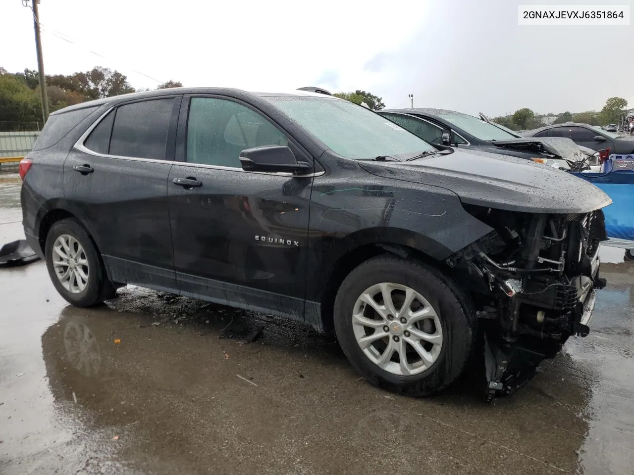 2018 Chevrolet Equinox Lt VIN: 2GNAXJEVXJ6351864 Lot: 72949914