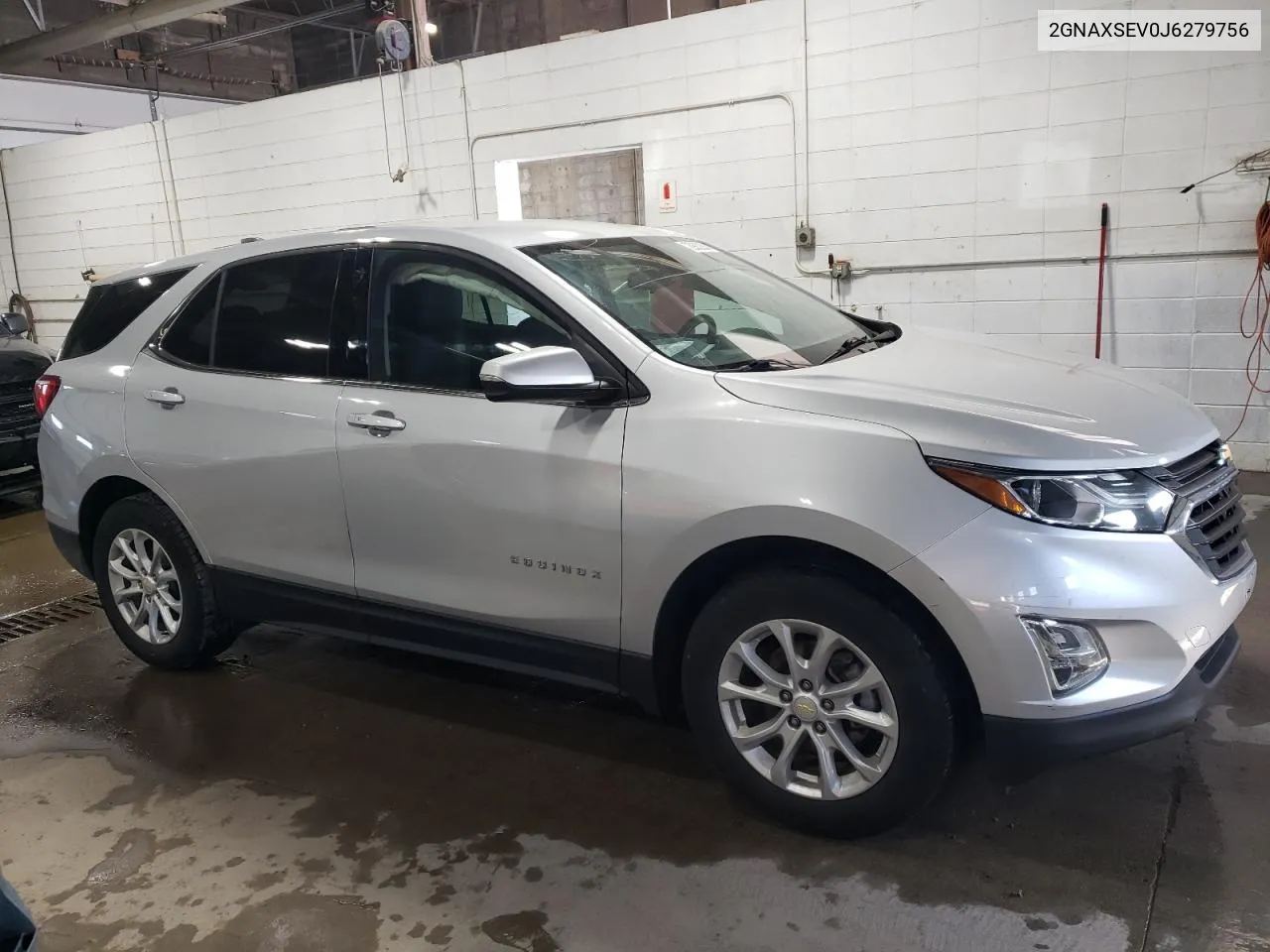 2018 Chevrolet Equinox Lt VIN: 2GNAXSEV0J6279756 Lot: 72982284