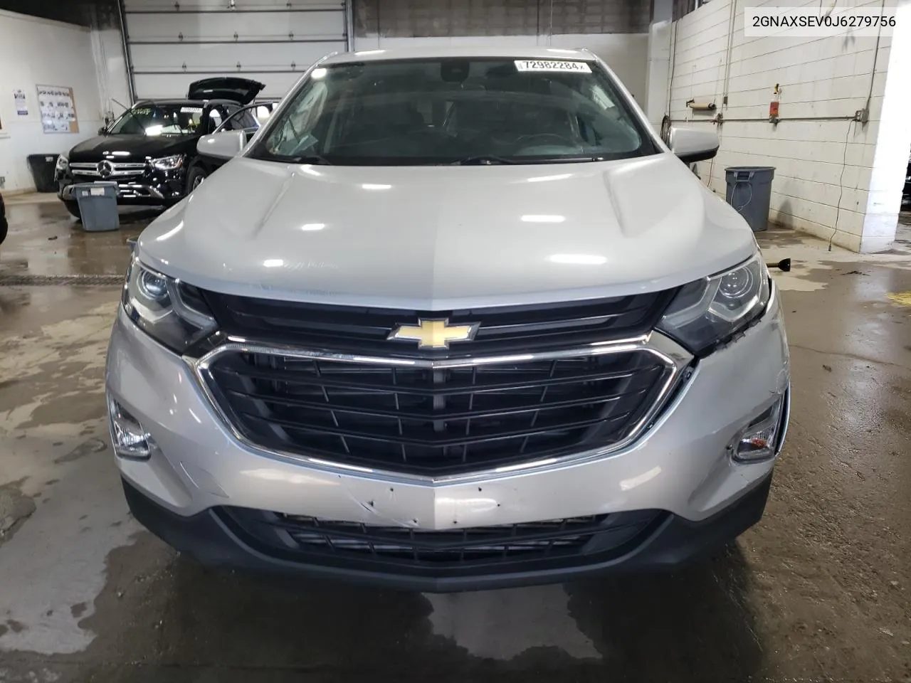 2018 Chevrolet Equinox Lt VIN: 2GNAXSEV0J6279756 Lot: 72982284