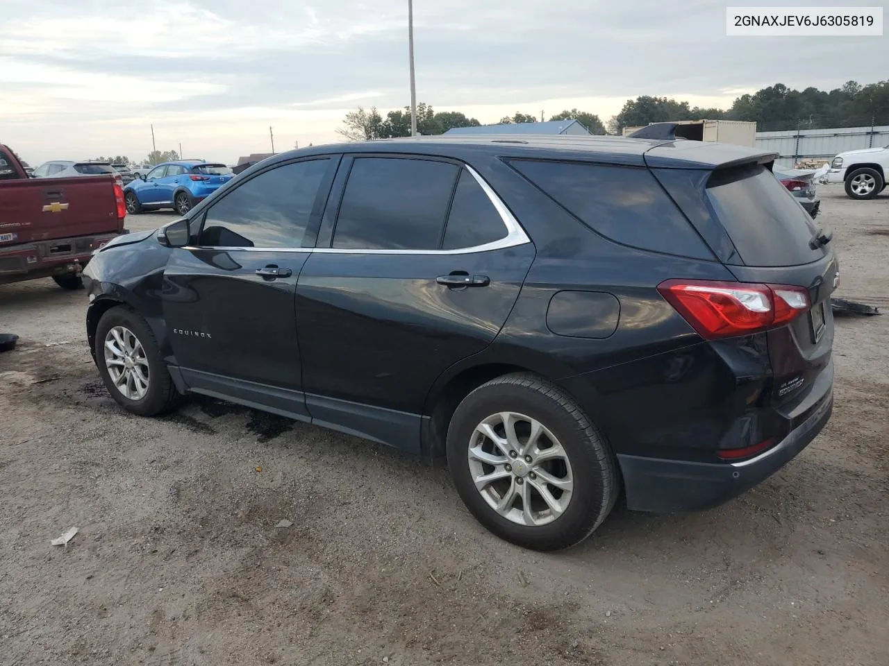 2018 Chevrolet Equinox Lt VIN: 2GNAXJEV6J6305819 Lot: 72989424