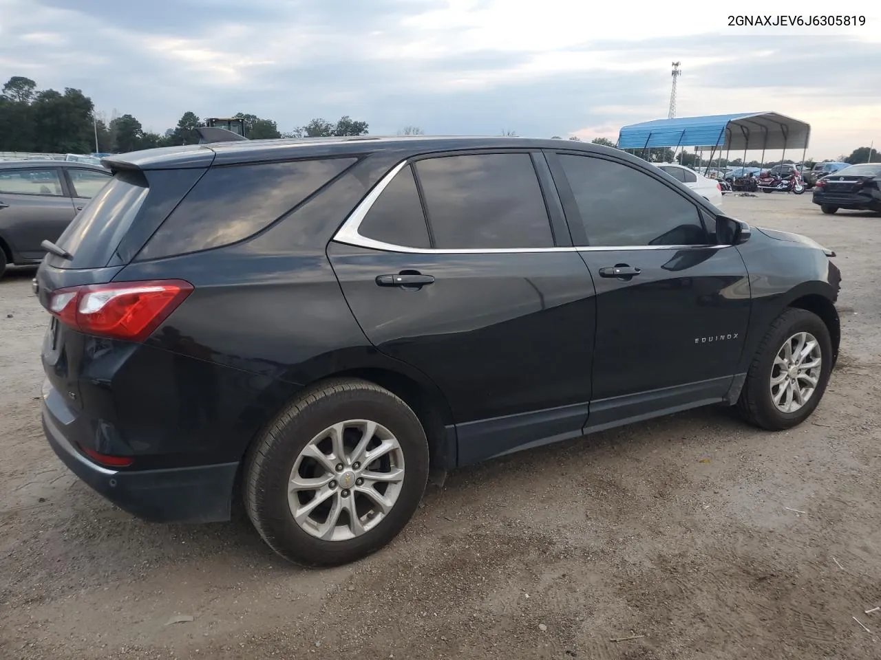 2018 Chevrolet Equinox Lt VIN: 2GNAXJEV6J6305819 Lot: 72989424