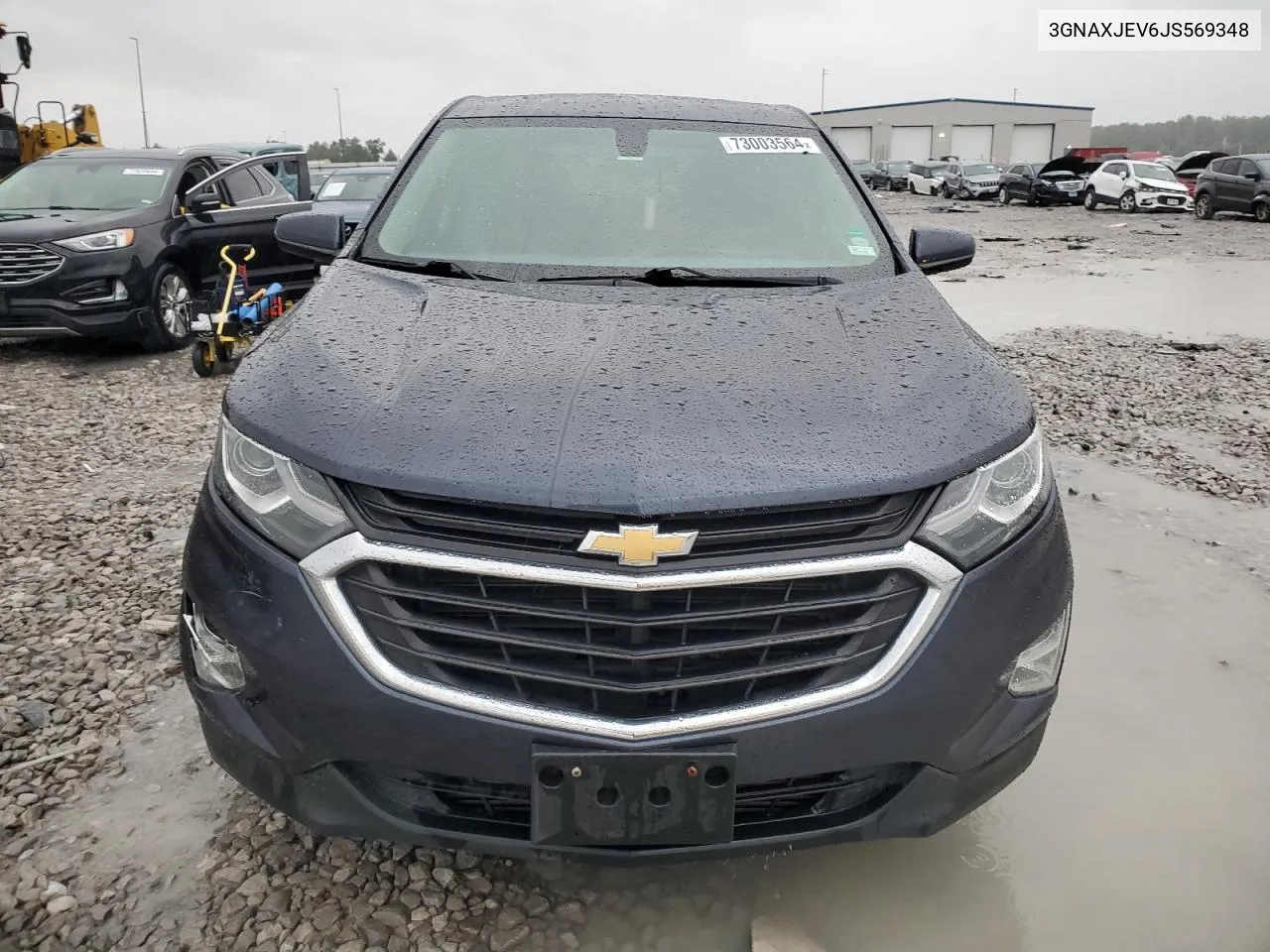 2018 Chevrolet Equinox Lt VIN: 3GNAXJEV6JS569348 Lot: 73003564