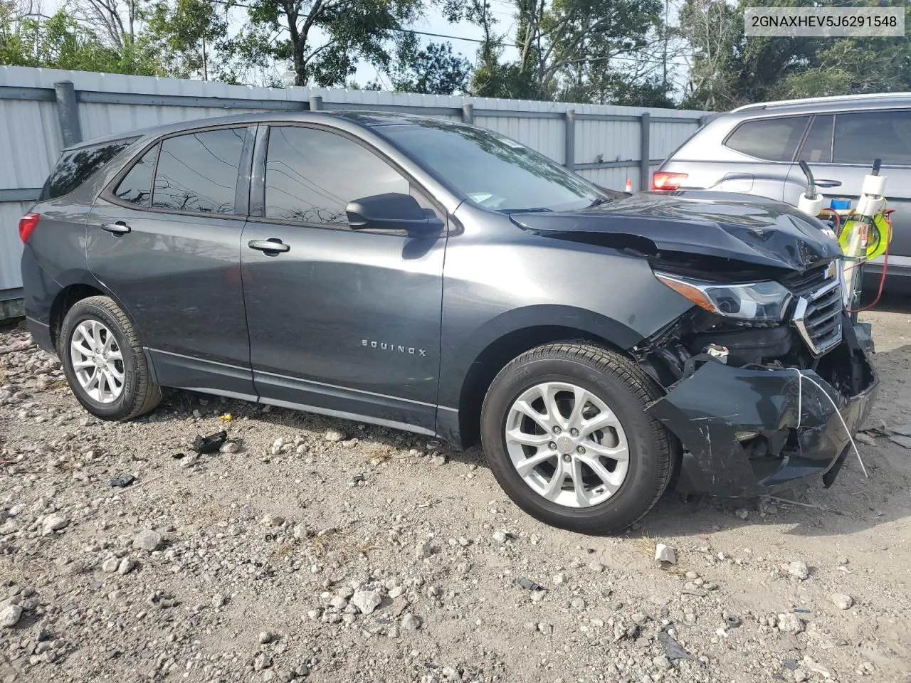 2018 Chevrolet Equinox Ls VIN: 2GNAXHEV5J6291548 Lot: 73004174