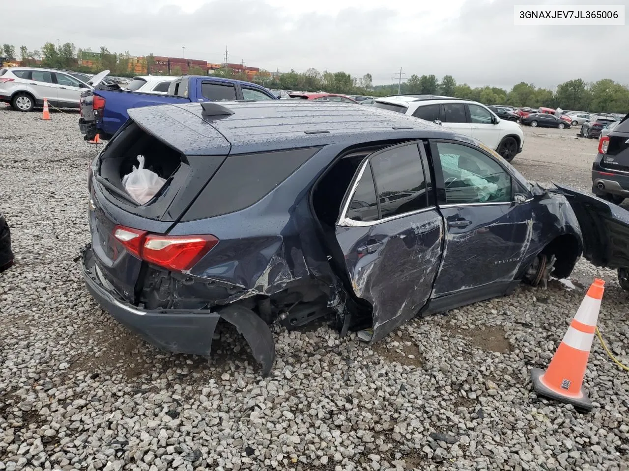 2018 Chevrolet Equinox Lt VIN: 3GNAXJEV7JL365006 Lot: 73005884