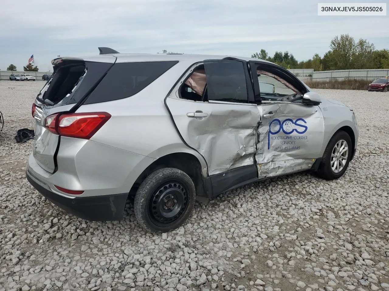 2018 Chevrolet Equinox Lt VIN: 3GNAXJEV5JS505026 Lot: 73008344